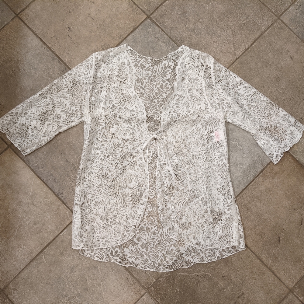 Lacey Lingerie Cover Robe